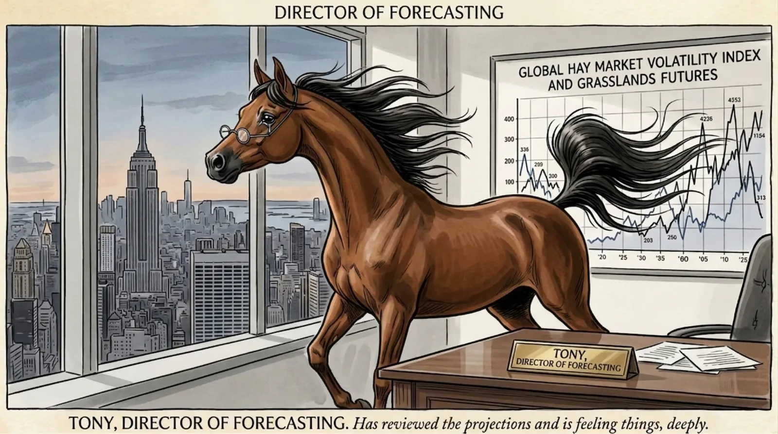 The Forecast — Tony, Director of Forecasting — monthly accounting and small business financial management in Tucson